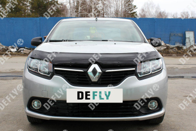 Дефлектор капота Renault Sandero, 2012-2022