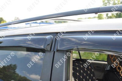 Дефлекторы окон Toyota Highlander (XU20), 2000-2007