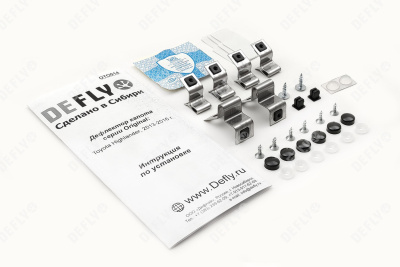 Дефлектор капота Original Toyota Highlander (XU50), 2013-2020