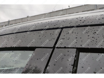 Дефлекторы окон 2D Geely Coolray, 2018-н.в., комплект 4 шт.