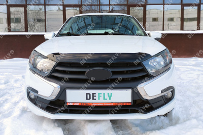 Дефлектор капота NEOFIX Lada Granta, 2018-н.в., Sport