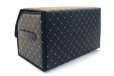 Органайзер для авто 50*29*29 черный/бежевая отстрочка