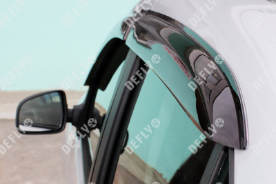 Дефлекторы окон Renault Logan (L52), 2013-2022