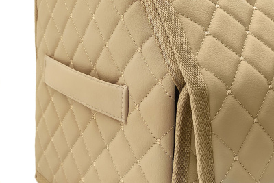 Органайзер для авто 35*29*29 бежевый/бежевая отстрочка