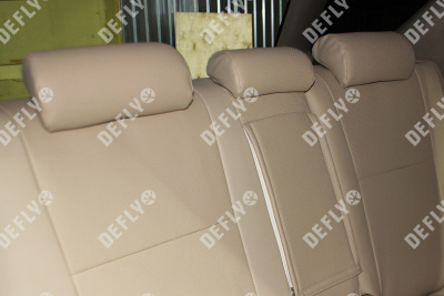 Чехлы на сиденья Toyota Harrier (XU10), 1997-2003, экокожа бежевая