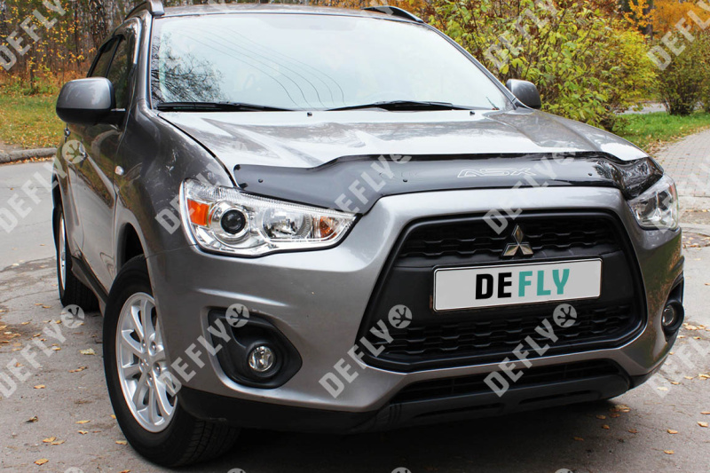 Дефлектор капота Mitsubishi ASX, 2010-2020
