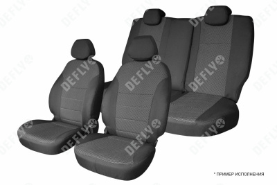 Чехлы на сиденья Kia Sportage, 2010-2016, жаккард 