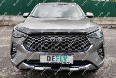 Дефлектор капота Haval F7, F7x, 2018-2024