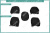 Чехлы на сиденья Toyota RAV4 (XA30), 2005-2013, жаккард Чехлы на сиденья Toyota RAV4 (XA30), 2005-2013, жаккард