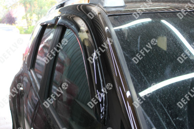 Дефлекторы окон Toyota Highlander (XU40), 2007-2013