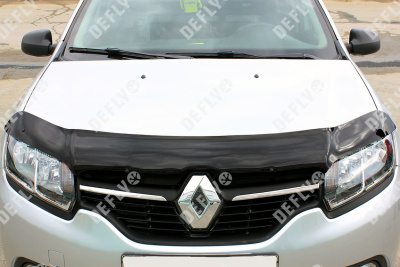 Дефлектор капота Renault Sandero, 2012-2022
