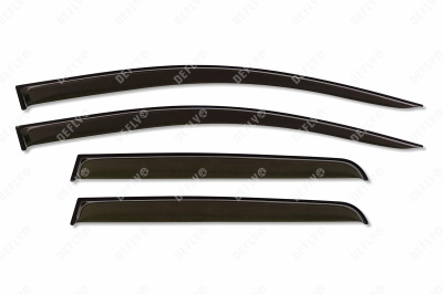 Дефлекторы окон Mitsubishi Outlander, 2005-2012