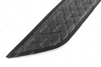 Утеплитель радиатора для Toyota Tank, 2016-2020, с парктроником, экокожа черная 