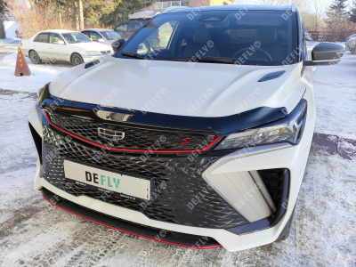 Дефлектор капота NEOFIX Geely Coolray, 2022-н.в., рестайлинг