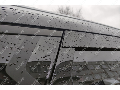 Дефлекторы окон 2D Geely Coolray, 2018-н.в., комплект 4 шт.