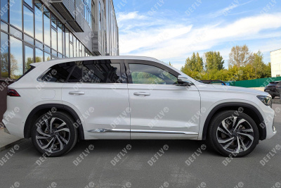 Дефлекторы окон 2D Geely Monjaro, 2021-н.в., комплект 6 шт.