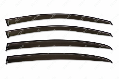 Дефлекторы окон KIA Rio (FB), 2016-2022, седан