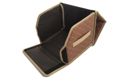 Органайзер для авто 35*29*29 паприка/бежевая отстрочка