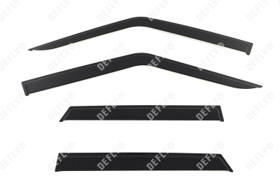 Дефлекторы окон серия "PSA" ВАЗ 2109, 21099, 2114, 2115   