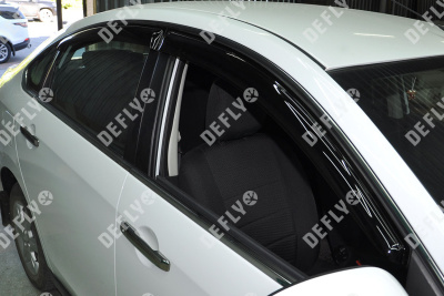 Дефлекторы окон Nissan Bluebird Sylphy (G11), 2005-2012