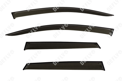Дефлекторы окон Mazda 3 (BK), 2003-2009, хэтчбек