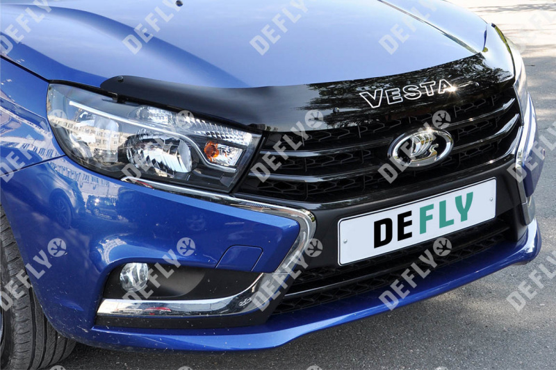 Дефлектор капота Lada Vesta, 2015-н.в.