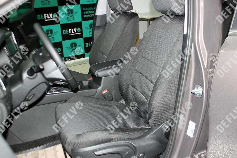 Чехлы на сиденья Kia Sportage (QL), 2016-2019, жаккард