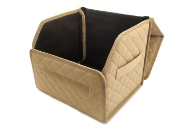 Органайзер для авто 35*29*29 бежевый/бежевая отстрочка