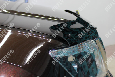 Дефлектор капота Nissan Terrano, 2014-2022