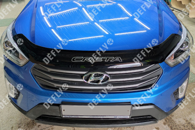 Дефлектор капота Hyundai Creta (GS), 2015-2021