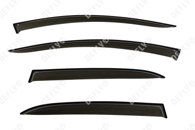 Дефлекторы окон Renault Logan (L52), 2013-2022