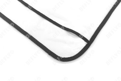 Защитная накидка на спинку переднего кресла автомобиля, прозрачная 