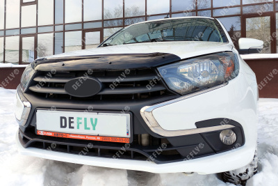 Дефлектор капота NEOFIX Lada Granta, 2018-н.в., Sport