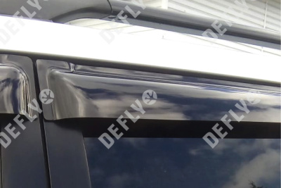 Дефлекторы окон Toyota Land Cruiser Prado (J120), 2002-2009, 5 дверей