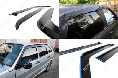 Дефлекторы окон серия "PSA" GAZ Gazel 2003-н.в.
