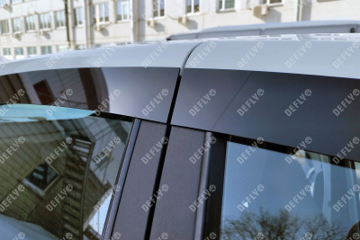 Дефлекторы окон 2D Lada Granta 2018-н.в., лифтбек, комплект 4 шт.