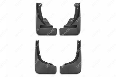 Брызговики Defly, для Haval Dargo, 2020-н.в., комплект 4 шт.