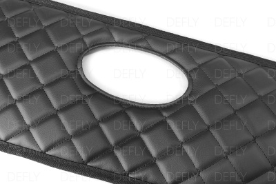 Утеплитель радиатора для Subaru Levorg (VM), 2014-2017, комплектация GT, экокожа черная