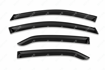 Дефлекторы окон Toyota Corolla (E180), 2012-2022