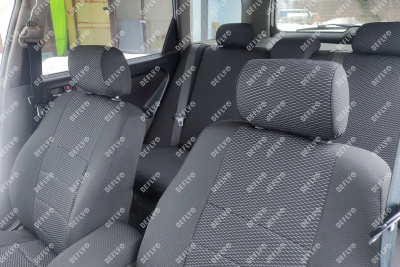 Чехлы на сиденья Toyota Caldina (T210), 1997-2002, жаккард 