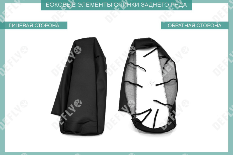 Чехлы на сиденья Toyota Camry (XV30), 2001-2006, экокожа черная