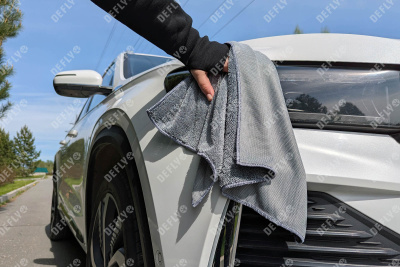 Набор салфеток и тряпок из микрофибры для ухода за машиной