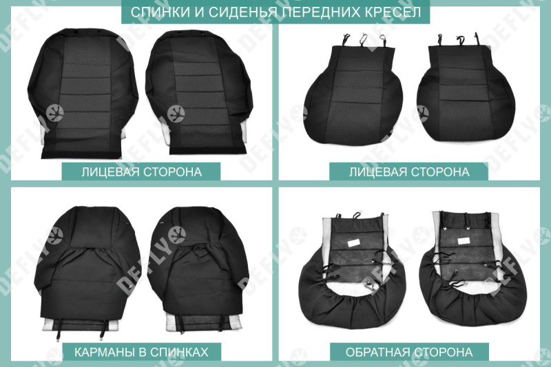 Чехлы на сиденья Nissan Qashqai (J10), 2006-2013, жаккард 