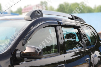 Дефлекторы окон Renault Duster (HS), 2010-2021