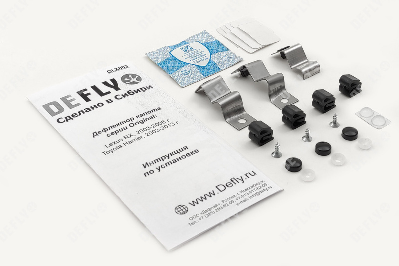 Дефлектор капота Original Lexus RX300, RX330, RX350 (XU30), 2003-2006