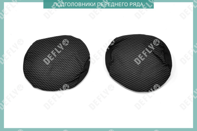 Чехлы на сиденья Lada Largus, 2012-2021, компактвэн (5 мест), задний ряд 60/40, жаккард