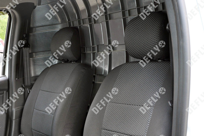 Чехлы на сиденья Lada Largus, 2012-н.в., фургон (2 места), жаккард 