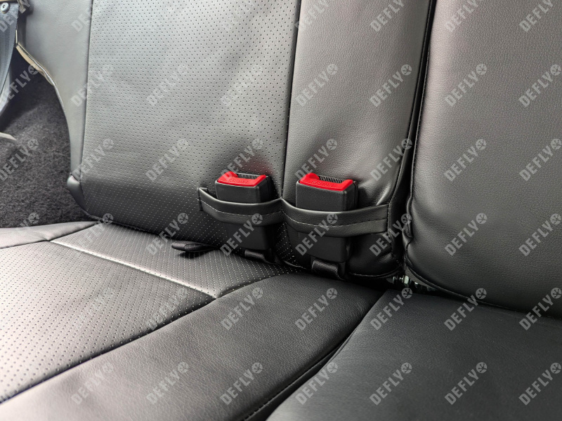 Чехлы на сиденья Лада Нива Тревел, 2020-н.в., экокожа черная