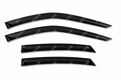 Дефлекторы окон Lada Granta, 2018-н.в., лифтбек