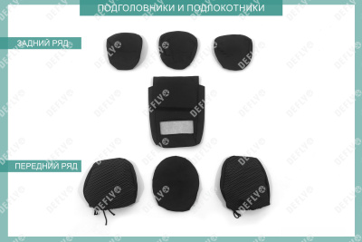 Чехлы на сиденья Hyundai Tucson (NX4), 2020-н.в., жаккард